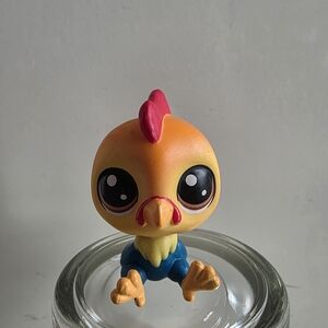 3/$22 Littlest Pet Shop LPS Rick Chickencluck Chicken (#1-126) Hasbro